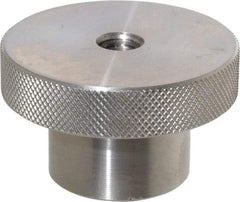 Gibraltar - 2-1/2" Head, Knurled Knob - Tapped Thru, Stainless Steel - Americas Industrial Supply