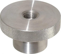 Gibraltar - 3" Head, Knurled Knob - Tapped Thru, Stainless Steel - Americas Industrial Supply