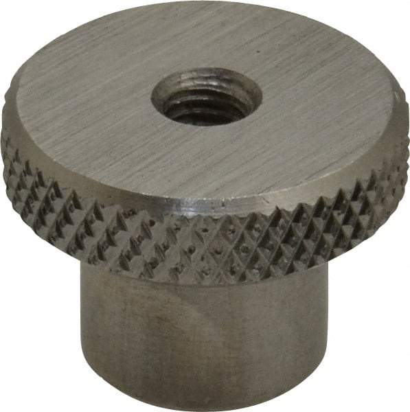 Gibraltar - 25.4mm Head, Knurled Knob - Tapped Thru, Stainless Steel - Americas Industrial Supply