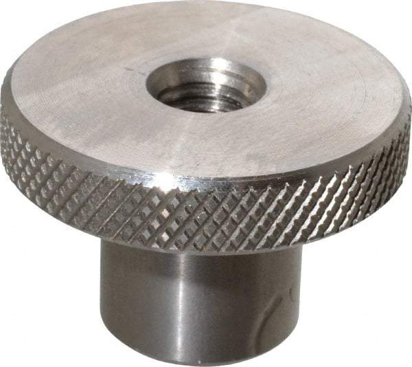 Gibraltar - 38.1mm Head, Knurled Knob - Tapped Thru, Stainless Steel - Americas Industrial Supply