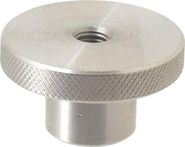 Gibraltar - 50.8mm Head, Knurled Knob - Tapped Thru, Stainless Steel - Americas Industrial Supply