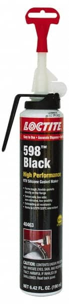 Loctite - 190mL Gasket Maker - 200°F Max, Black, Comes in Aerosol Can - Americas Industrial Supply