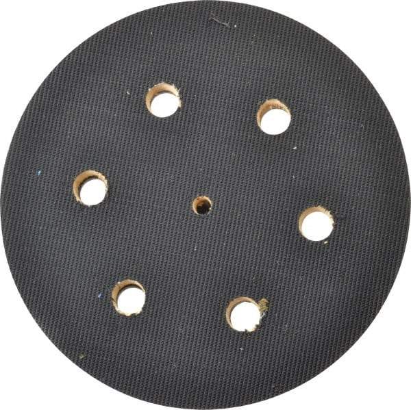 AutoQuip - 6" Diam Hook & Loop Disc Backing Pad - Medium Density, 10,000 RPM - Americas Industrial Supply
