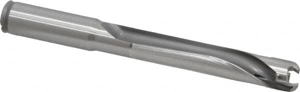 Kennametal - 16 to 16.99mm Diam, 5xD, 84.84mm Max Depth, 11/16" Shank Diam, 103.12mm Flute, 158.75mm OAL, Replaceable Tip Drill - KTIP1600HPM Insert, U Seat Size, Series KenTIP - Americas Industrial Supply