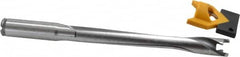 Kennametal - 15 to 15.99mm Diam, 8xD, 128mm Max Depth, 5/8" Shank Diam, 143.4mm Flute, 196.85mm OAL, Replaceable Tip Drill - KTIP05938HP Insert, T Seat Size, Series KenTIP - Americas Industrial Supply