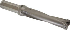 Kennametal - 165.1mm Max Drill Depth, 4xD, 1.6252" Diam, Indexable Insert Drill - 2 Inserts, 1-1/2" Shank Diam, Straight Shank - Americas Industrial Supply