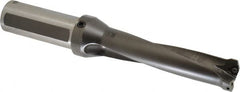 Kennametal - 139.7mm Max Drill Depth, 4xD, 1.3752" Diam, Indexable Insert Drill - 2 Inserts, 1-1/2" Shank Diam, Straight Shank - Americas Industrial Supply