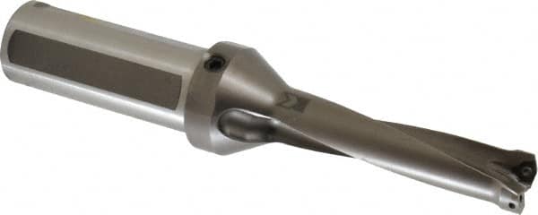 Kennametal - 101.6mm Max Drill Depth, 4xD, 25.4mm Diam, Indexable Insert Drill - 2 Inserts, 1-1/2" Shank Diam, Straight Shank - Americas Industrial Supply
