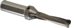 Kennametal - 101.6mm Max Drill Depth, 4xD, 25.4mm Diam, Indexable Insert Drill - 2 Inserts, 1-1/2" Shank Diam, Straight Shank - Americas Industrial Supply
