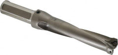Kennametal - 5-1/4" Max Drill Depth, 4xD, 1.3126" Diam, Indexable Insert Drill - 2 Inserts, 1-1/4" Shank Diam, Straight Shank - Americas Industrial Supply
