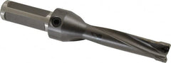 Kennametal - 2-3/4" Max Drill Depth, 4xD, 11/16" Diam, Indexable Insert Drill - 2 Inserts, 3/4" Shank Diam, Straight Shank - Americas Industrial Supply