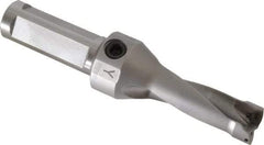 Kennametal - 44.7mm Max Drill Depth, 2.5xD, 17.8mm Diam, Indexable Insert Drill - 2 Inserts, 3/4" Shank Diam, Straight Shank - Americas Industrial Supply