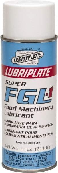 Lubriplate - 11 oz Aerosol Aluminum General Purpose Grease - Food Grade, 360°F Max Temp, NLGIG 1, - Americas Industrial Supply