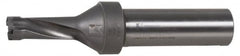 Kennametal - 4-1/4" Max Drill Depth, 2.5xD, 42.9mm Diam, Indexable Insert Drill - 2 Inserts, 1-1/2" Shank Diam, Straight Shank - Americas Industrial Supply