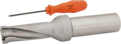 Kennametal - 2.7" Max Drill Depth, 2.5xD, 27.8mm Diam, Indexable Insert Drill - 2 Inserts, 1-1/4" Shank Diam, Straight Shank - Americas Industrial Supply