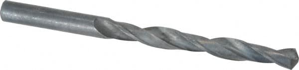 Interstate - 8.5mm 118° High Speed Steel Jobber Drill - Oxide Finish, Right Hand Cut, Spiral Flute, Straight Shank, 4-49/64" OAL, Standard Point - Americas Industrial Supply