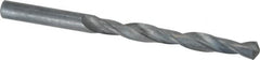 Interstate - 8.5mm 118° High Speed Steel Jobber Drill - Oxide Finish, Right Hand Cut, Spiral Flute, Straight Shank, 4-49/64" OAL, Standard Point - Americas Industrial Supply