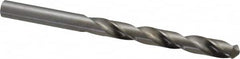 Interstate - 9.6mm 118° High Speed Steel Jobber Drill - Oxide Finish, Right Hand Cut, Spiral Flute, Straight Shank, 5-1/8" OAL, Standard Point - Americas Industrial Supply