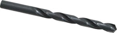 Interstate - 9.7mm 118° High Speed Steel Jobber Drill - Oxide Finish, Right Hand Cut, Spiral Flute, Straight Shank, 5-1/8" OAL, Standard Point - Americas Industrial Supply