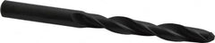 Interstate - 10.6mm 118° High Speed Steel Jobber Drill - Oxide Finish, Right Hand Cut, Spiral Flute, Straight Shank, 137mm OAL, Standard Point - Americas Industrial Supply