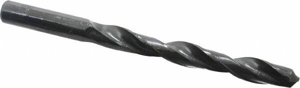 Interstate - 11.1mm 118° High Speed Steel Jobber Drill - Oxide Finish, Right Hand Cut, Spiral Flute, Straight Shank, 140mm OAL, Standard Point - Americas Industrial Supply