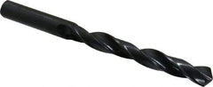 Interstate - 11.5mm 118° High Speed Steel Jobber Drill - Oxide Finish, Right Hand Cut, Spiral Flute, Straight Shank, 5-5/8" OAL, Standard Point - Americas Industrial Supply
