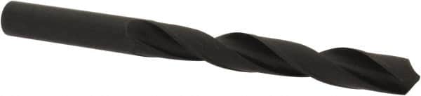 Interstate - 11.6mm 118° High Speed Steel Jobber Drill - Oxide Finish, Right Hand Cut, Spiral Flute, Straight Shank, 146mm OAL, Standard Point - Americas Industrial Supply