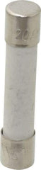 Ferraz Shawmut - 250 VAC, 20 Amp, Fast-Acting Miniature Ceramic Fuse - Clip Mount, 1-1/4" OAL, 1/4" Diam - Americas Industrial Supply