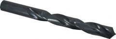 Interstate - 20mm 118° High Speed Steel Jobber Drill - Oxide Finish, Right Hand Cut, Spiral Flute, Straight Shank, 8-15/32" OAL, Standard Point - Americas Industrial Supply