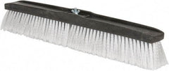 PRO-SOURCE - 24" General Purpose Polypropylene Push Broom - 3" Bristle Length, Plastic Block, Bolt-On Handle Connection, Handle Sold Separately - Americas Industrial Supply