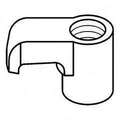 Kennametal - Series Kendex Mini, CE Clamp Assembly for Indexables - Right Hand Cut - Americas Industrial Supply