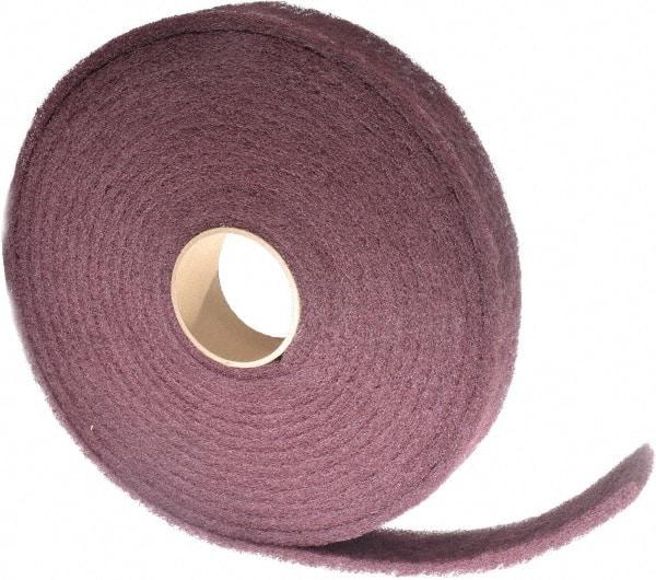 3M - 30' Long x 2" Wide Nonwoven Roll - Very Fine Grade, Purple, Aluminum Oxide - Americas Industrial Supply