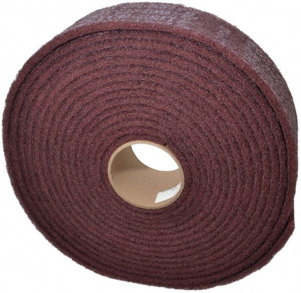 3M - 30' Long x 3" Wide Nonwoven Roll - Fine Grade, Purple, Aluminum Oxide - Americas Industrial Supply