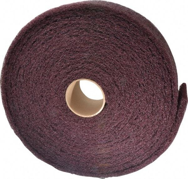 3M - 30' Long x 4" Wide Nonwoven Roll - Medium Grade, Purple, Aluminum Oxide - Americas Industrial Supply