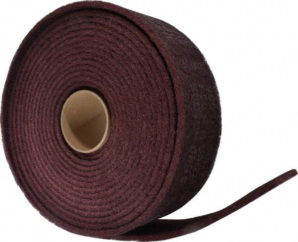 3M - 30' Long x 4" Wide Nonwoven Roll - Fine Grade, Purple, Aluminum Oxide - Americas Industrial Supply