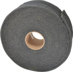 3M - 30' Long x 4" Wide Nonwoven Roll - Very Fine Grade, Gray, Silicon Carbide - Americas Industrial Supply
