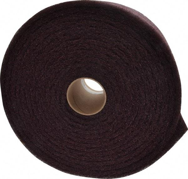 3M - 30' Long x 6" Wide Nonwoven Roll - Medium Grade, Purple, Aluminum Oxide - Americas Industrial Supply