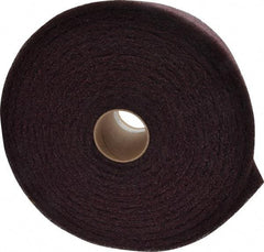 3M - 30' Long x 6" Wide Nonwoven Roll - Medium Grade, Purple, Aluminum Oxide - Americas Industrial Supply