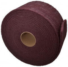3M - 30' Long x 6" Wide Nonwoven Roll - Very Fine Grade, Purple, Aluminum Oxide - Americas Industrial Supply