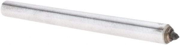 Value Collection - 4 Carat Single Point Diamond Dresser - 6" Long x 1/2" Shank Diam - Americas Industrial Supply