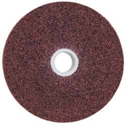 3M - 6" Diam, 1" Face Width, 1" Center Hole, Medium Grade, Aluminum Oxide Deburring Wheel - Convolute, Soft Density 4 Grade, 6,000 RPM - Americas Industrial Supply