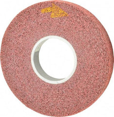3M - 8" Diam, 1" Face Width, 3" Center Hole, Coarse Grade, Aluminum Oxide Deburring Wheel - Convolute, Medium Density 5 Grade, 4,500 RPM - Americas Industrial Supply
