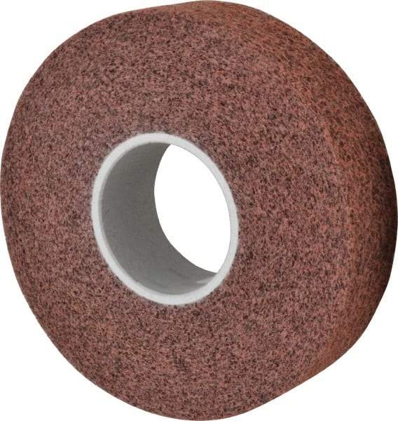 3M - 8" Diam, 2" Face Width, 3" Center Hole, Medium Grade, Aluminum Oxide Deburring Wheel - Convolute, Soft Density 4 Grade, 4,500 RPM - Americas Industrial Supply