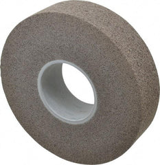 3M - 8" Diam, 2" Face Width, 3" Center Hole, Fine Grade, Aluminum Oxide Deburring Wheel - Convolute, Hard Density 7 Grade, 4,500 RPM - Americas Industrial Supply