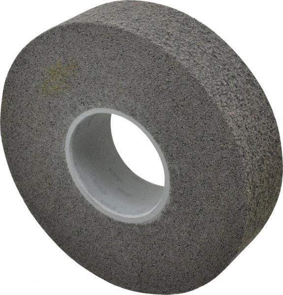 3M - 8" Diam, 2" Face Width, 3" Center Hole, Fine Grade, Silicon Carbide Deburring Wheel - Convolute, Hard Density 8 Grade, 4,500 RPM - Americas Industrial Supply