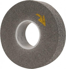 3M - 8" Diam, 2" Face Width, 3" Center Hole, Fine Grade, Silicon Carbide Deburring Wheel - Convolute, Hard Density 8 Grade, 4,500 RPM - Americas Industrial Supply