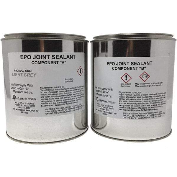 Made in USA - 1 Gal Concrete Repair/Resurfacing - Light Gray, 19 25 Sq Ft Coverage, Epoxy Resin - Americas Industrial Supply