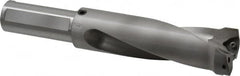 Kennametal - 5.35" Max Drill Depth, 2.5xD, 54mm Diam, Indexable Insert Drill - 2 Inserts, 1-1/2" Shank Diam, Straight Shank - Americas Industrial Supply