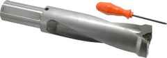 Kennametal - 190.5mm Max Drill Depth, 2.5xD, 76.2mm Diam, Indexable Insert Drill - 2 Inserts, 2" Shank Diam, Straight Shank - Americas Industrial Supply