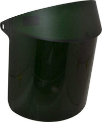 Oberon - Green Propionate Welding Window - 8" High x 14" Wide x 0.015" Thick, Shade 5, Compatible with Face Fit Gas Welding Shields - Americas Industrial Supply
